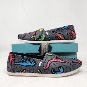 Dinosaur Print Toms Shoes